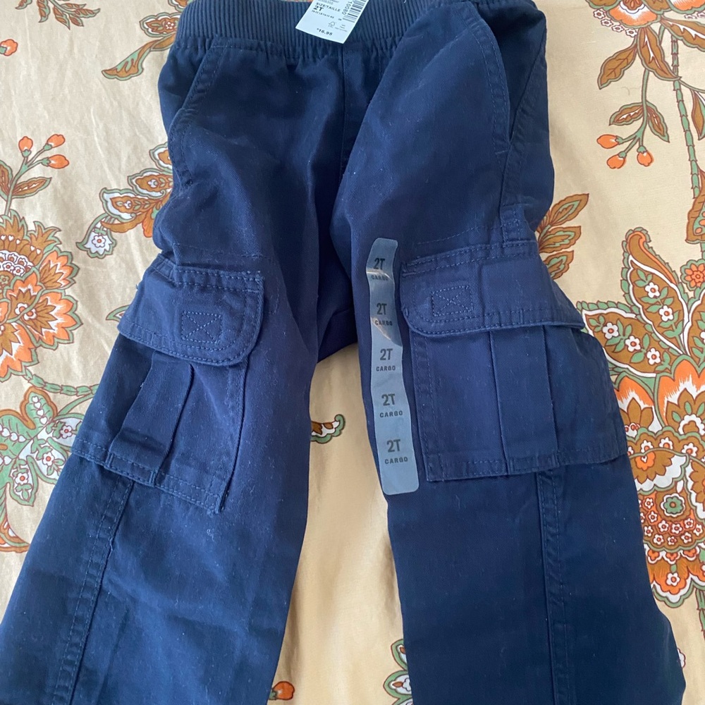 Toddler navy blue pants